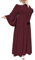 Asija Kopftuch Damen Hijab Kleid Ramadan Islamische muslimische Gebetskleidung Frauen Einfarbig Muslim Kleidung Kleider Afrikanische Kaftan Lang Türkische Arabische Kleidung Damen Robe Dubai Outfits