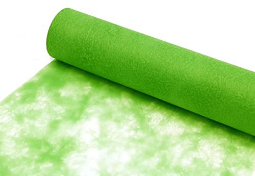 Sizocloud® Tischläufer Tischband (Apfelgrün, 20 cm breit)