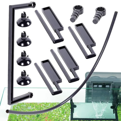 Floating Plant Corral - Floating Plant Ring, Multifunctional Floating Plant Barrier Fish Tank Separator | Practical Aquatic Plant Fence Aquarium Accessories for Framed Frameless Aquariums