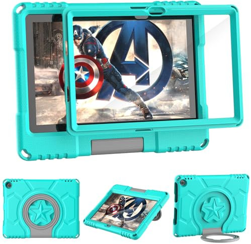 Mansiruyi - Funda para tablet de 10.1 pulgadas, no para TCL Nokia de 10.1 pulgadas (solo modelos de 13/11ª generación, 2023/2021), a prueba de golpes, con protector de pantalla y soporte para 10