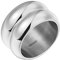 XENOX® Frame Duo Ring - Damen Ring aus hochwertigem Edelstahl, 100% Wasserfest | X2669/58
