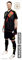 K&L Wall Art DFB Wandsticker Deutsche Nationalmannschaft Wandtattoo Fußballspieler Logo Fußball Trikot - Offizielles Lizenzprodukt (Neuer, 48x140 cm, DFB)