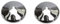 Project DIY® | Talon Pipe Collars/Covers | Snap-On Pipe Covers for Plumbing | Neat Finish for Radiator & Floor Pipes | Multiple Sizes & Colours | Easy Fit | UK Made | Pack of 2 (Chrome Effect, 10mm)