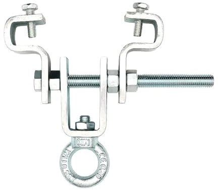 Boxsack-Aufhänger, verstellbar, schweres Boxsack-Zubehör, I-Beam Stahlträger-Klemmhalter für 63 mm bis 190 mm Balken