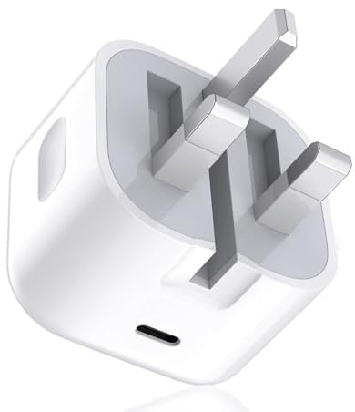 YZEHTRN USB C Charger Plug for iPhone 16/15/ 14/13/ 12/11 Series/SE 2022/ XR/XS/X/ 8/ Plus/Pro Max, iPad Pro, iPad Air, iPad mini, 30W Type-C Fast Charger, PD UK Power Adapter