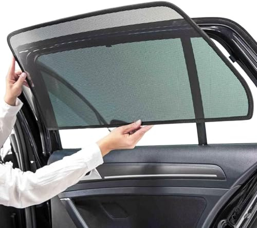 generisch 2pcs Seitenfenster Sonnenschutz Auto Baby kompatibel mit BMW 3 serise E91,Sonnenschutz Auto Kinder Haustiere staubdichte Auto Seitenscheiben