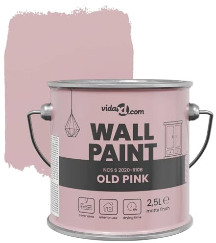 vidaXL Innenfarbe für Wandgestaltung - Deko für Zuhause, DIY für Wohnzimmer, Schlafzimmer und Büro.