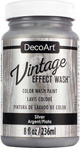 Deco Art Vintage Efecto Lavado Pintura, Multicolor, 6,09 X 6,09 X 10,92 cm