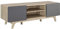 Modway- Tread Mid-Century Moderner 59 Zoll TV Board, 59, Natürliches Grau, 46 x 150 x 51 cm