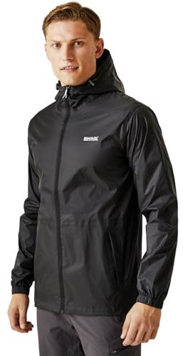 Pack-It III Wasserdichte und atmungsaktive Shell-Jacke mit Kapuze und Taschen