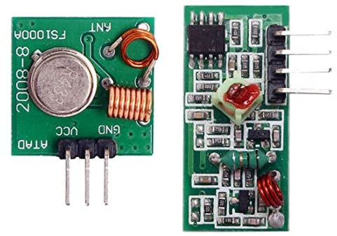 DollaTek 433 MHz Empfänger und Funk- Sende Modul Superregeneration Wireless Transmitter-Modul Einbrecher Alarm 433M Receiver Module Burglar Alarm für Arduino Raspberry pi