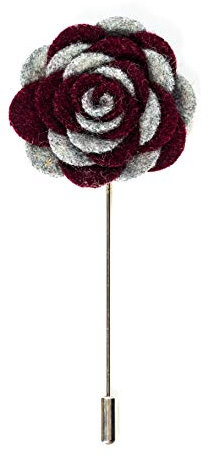Herren Brosche/Ansteckblume/Hochzeitsbrosche/Blumenbrosche/Anstecknadel/Reversnadel, Gentleman