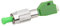 FC/APC (männlich) auf LC/APC (weiblich), Faser-Hybrid-Adapter, FC-LC SM 9/125um Anschluss