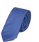 DWOY Herren Krawatte Solid Color Satin Schmale Herren Krawatte 6 cm (Indigo)