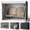 RORODOTO Swing Cover 2 Seaters Waterproof Windproof Heavy Duty Rip Proof 420D Oxford Swing Hammock Cover UV Furniture Protective Cove Garden Swing Seat Bed Bench Cover Outdoor