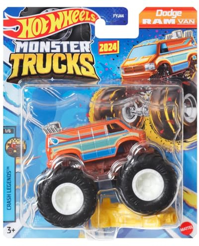 Hot Wheels Monster Trucks Dodge Ram Van