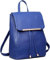 Miss Lulu Rucksack Damen Klein Wasserdicht Rucksack Cityrucksack Backpack Women Modern Backpack Damen PU Leder für Reisen Arbeit Schule