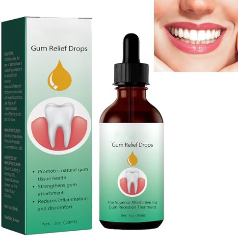 Gel per la Rigenerazione delle Gengive,Gocce Dentizen,Ringiovanimento delle Gengive,Riparazione Ricrescita delle Gengive,Gocce per la Crescita delle Gengive,Gel Rigenerante per Gengive 30ML