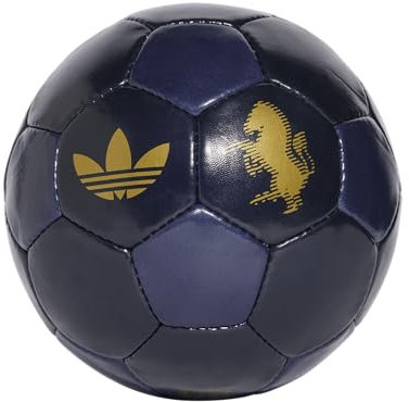adidas Away Club Ball – Unterstützen Sie Ihr Lieblings-Team: Real Madrid, Arsenal, Bayern München, Juventus, Manchester United, Retro-inspiriert, Größe 5 (Legend Ink/Trace Blue/Khaki, 5)