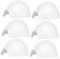 PHENOFICE 6pcs Mini Iglu Figuren lebensecht Iglu Deko Kunststoff Iglu Spielzeug für Kinder