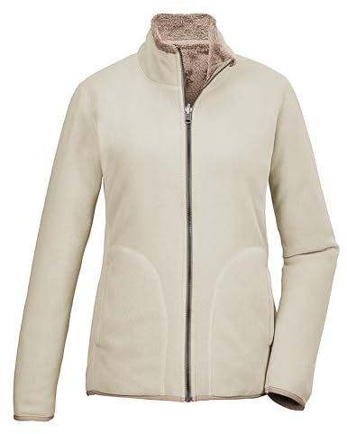 G.I.G.A. DX Damen Wendefleecejacke/Fleecejacke GW 59 WMN FLC JCKT, ecru, 46, 42385-000