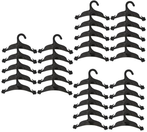 BESPORTBLE Lot De 3 Cintres en Plastique pour Vêtements Danimaux De Compagnie pour Chiots Chiens Et Chats Simples Et Robustes pour Le Rangement en Voyage 10 Pièces X 3