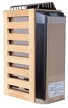 GMUME 3,6 kW Saunaofen Sauna Dampferzeur, Heimbrauch Heizofen Raumtrockenausrüstung(External control-3kw)