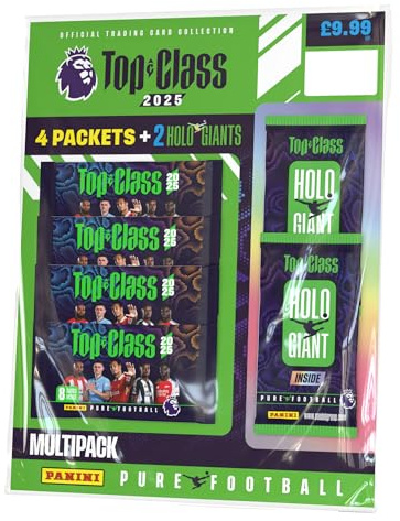 Premier League Top Class Trading Cards 2025 - Multipack