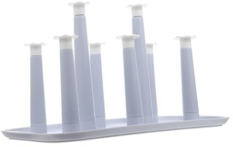 Amosfun Bottle Drying Rack Tumbler Drying Stand Water Bottle Holder Glasses Draining Rack Kitchen Storage