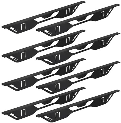 ACESOME Einziehbar Arbeitsplatte Küche, Stove Gap Cover, Edelstahl Rissabdeckung für den Herd, Einstellbarer Herdspaltfüller, Spaltfüller, Lückenstreifen Zwischen Ofen und Herden (4)