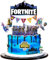 Game Cake Toppers, 12PCS Battle Cupcake Toppers set, Video Game Cake Decorations Party Supplies for Kids Adults Girls Boys