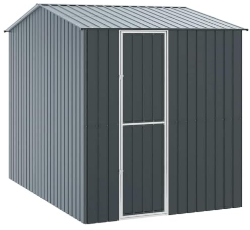 vidaXL Bird Cage Anthracite 215 x 310 x 247 cm Galvanised steel, Garden Aviary, Modern Bird Cage, Spacious Habitat, Outdoor Enclosure, Pet Home, Contemporary Birdhouse