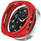 Coque de protection pour Samsung Galaxy Watch 8 44 mm - En TPU - Cadre de montre - Protection pour Galaxy Watch 8 Smartwatch 44 mm - Rouge