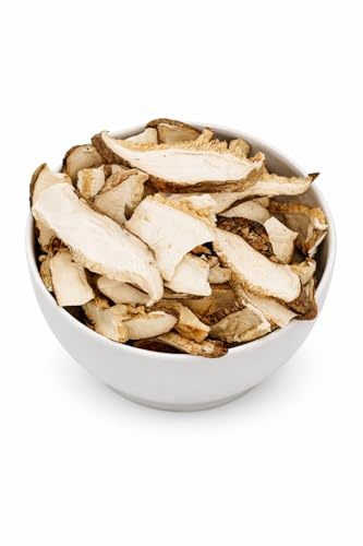 1001 Frucht - Shiitake Pilze getrocknet – 100gr, Getrocknete Shiitake Speisepilze, Ideal für Ramen, Suppen, Wok, Vegan, Premium Qualität aus Deutschland