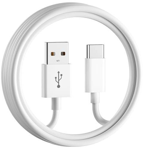 Carplay - Cavo USB A a USB C per iPhone 16/17/15 Pro Max caricatore cavo 1M, cavo caricatore USB tipo C per iPhone 17 Air/17E/16 15 Plus auto ricarica rapida per Samsung Galaxy S25 S26, iPad Pro