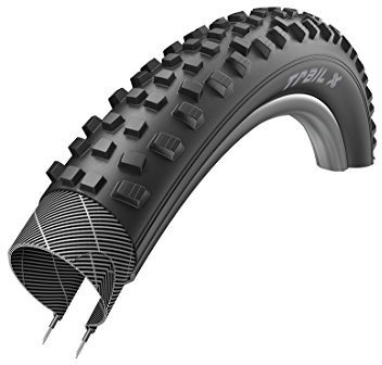 XLC Unisex – Erwachsene Fahrradreifen-2509263000 Fahrradreifen, schwarz, 26 Zoll