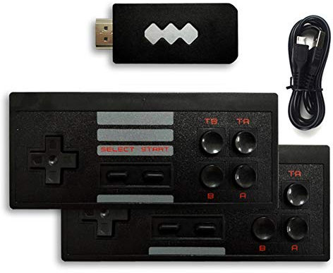 Console per videogiochi, 4 K HDMI integrata in 568 Classic Games, Mini Retro Console Wireless Controller, TV, Videogiochi box Giochi Uscita AV