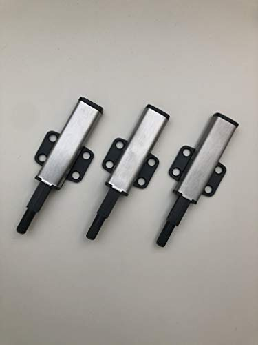 3er-Set Drucktüröffner (Türdämpfer) für Schubladen und Schränke - Push to open - passend auch für „Besta“
