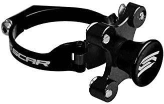 SCAR Kit départ holeshot bloque fourche Compatible avec KTM 50SX 21-25 - Noir