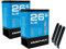 pneugo! Set 2 x Impac Fahrradschlauch 26 Zoll Blitzventil 32-590/47-584 (Slim) + 3 Reifenheber