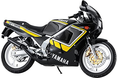 Hasegawa HA21743 Modellbausatz New Yamaha Black, 1:12 TZR250 (2AW)