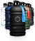 REFYLL X Trinkflasche Sport 2L - “Beast” I Leichte Wasserflasche 2 Liter für Gym, Fitness & Training I Water Jug 2200ml I Trinkflasche 2l - 100% Auslaufsicher & BPA Frei Midnight Black + Crystal Clear