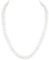 LIHELEI Perlenkette, 8mm Pearl Necklace, Perlenkette Damen Perlenkette Herren, Silber Imitation Perle Halskette, Pearl Orb Choker, Perlenkette Damen Perlenkette Herren - 60cm