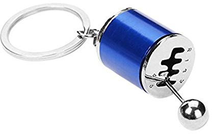 Kreatives Autoteil-Modell-Schlüsselanhänger, Metall-Schaltung, 6 Gänge, Getriebeform, Schlüsselanhänger, Tasche, Auto-Anhänger, Ornamente für Frauen
