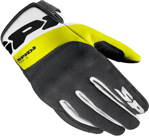 SPIDI Flash KP Motorradhandschuhe, Gelb/Schwarz, S