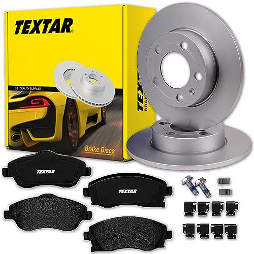 TEXTAR Bremsscheiben 240mm + Beläge vorne passend für CORSA C
