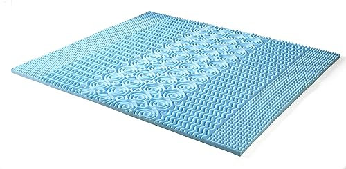 Weltbild 5-Zonen Gelschaum Matratzentopper mit Bambusbezug - Memory Foam Topper 200x100cm, Kühlend & Druckentlastend, Wendbar H2/H3