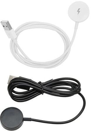 Chargeur Magnétique pour Fossils Gen 1 2 3 Et Support De Chargeur Dock pour Montres Intelligentes Fossils,Chargeur Magnétique pour Montre Intelligente, Chargeur Magnétique Portable(Blanc)