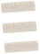 BESTonZON 3pcs String Mandolin Pillow Mandolin Bridge Nut Mandolin Accessories Mandolin Bridge Adjustment Nut Mandolin Nuts Ox Bone Mandolin Nut Mandolin Replacement Nuts Mandolin Bone Nut