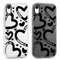 Foonary 2 Pack Clear Print Phone Case for iPhone XR 6.1,Slim Soft Silicone with Lovers Love Design Aesthetics Transparent Pattern Cases,Shockproof Bumper Protector Cover for iPhone XR